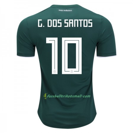 Fußballtrikots Mexiko G.Dos Santos 10 WM 2018 Heimtrikotsatz kaufen